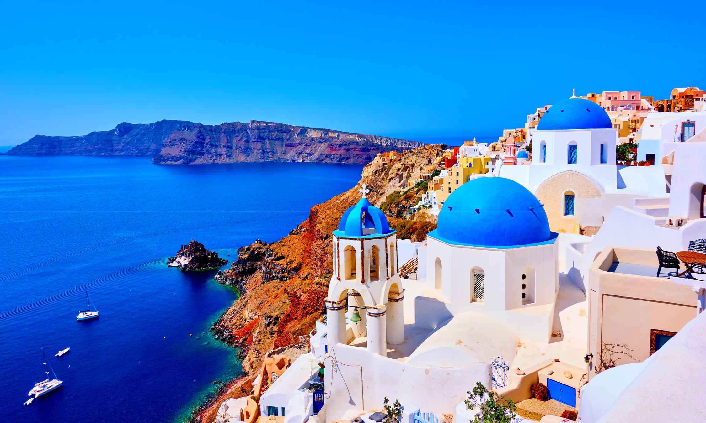 Okinawa Keizai Doyukai A2] Oia, Santorini - The most popular and